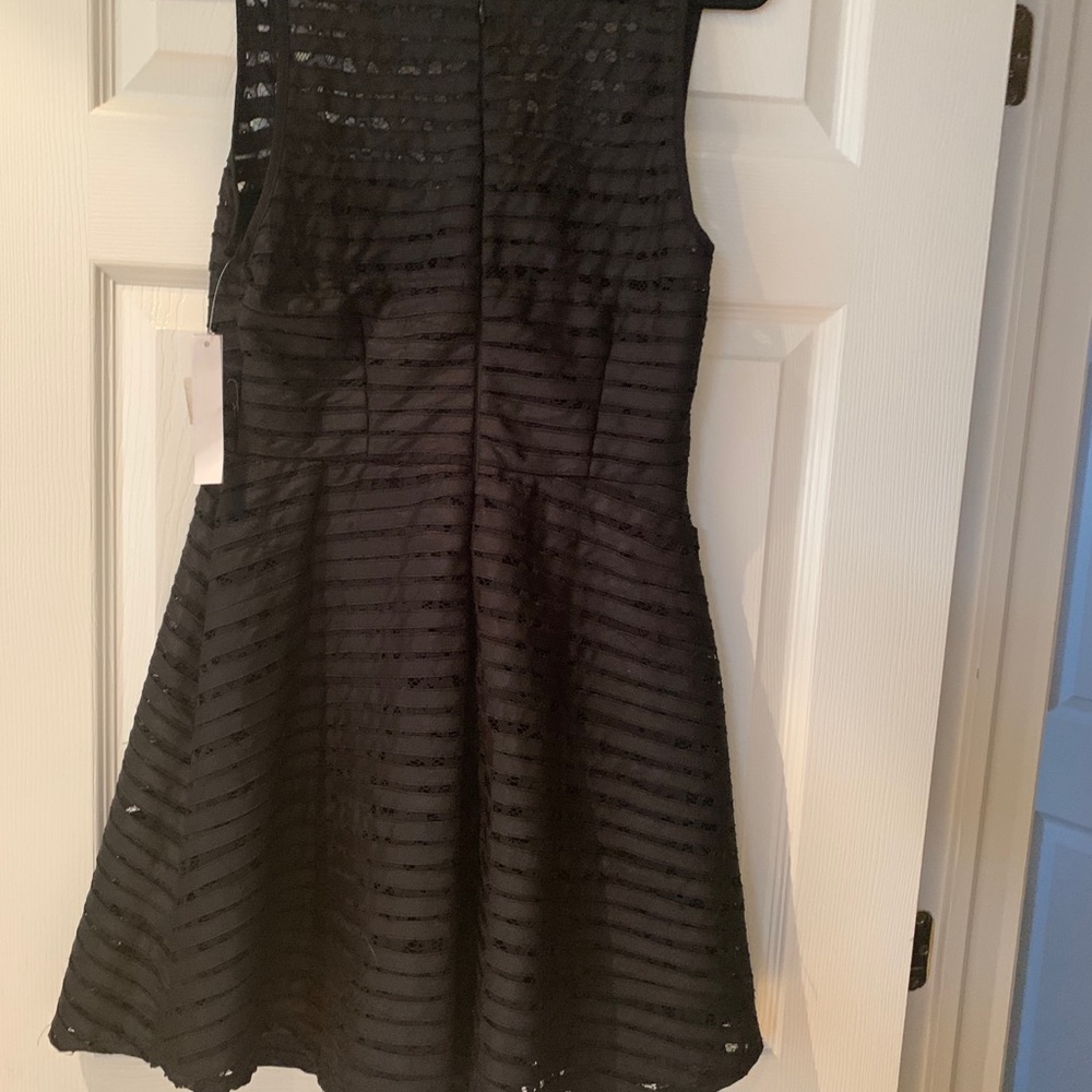 Pretty black dress.